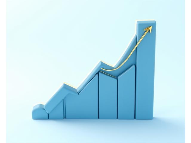 Projected wealth growth chart and investment returns