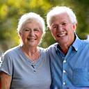 Portrait of a happy, active senior couple.