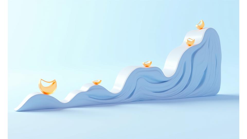 A visual timeline depicting various stages of retirement, with icons representing risk protection strategies like inflation hedging and market diversification at each stage.